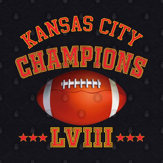 Kansas City Football Champions LVIII by teecrafts